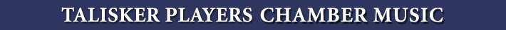 Talisker Players Chamber Music logo.